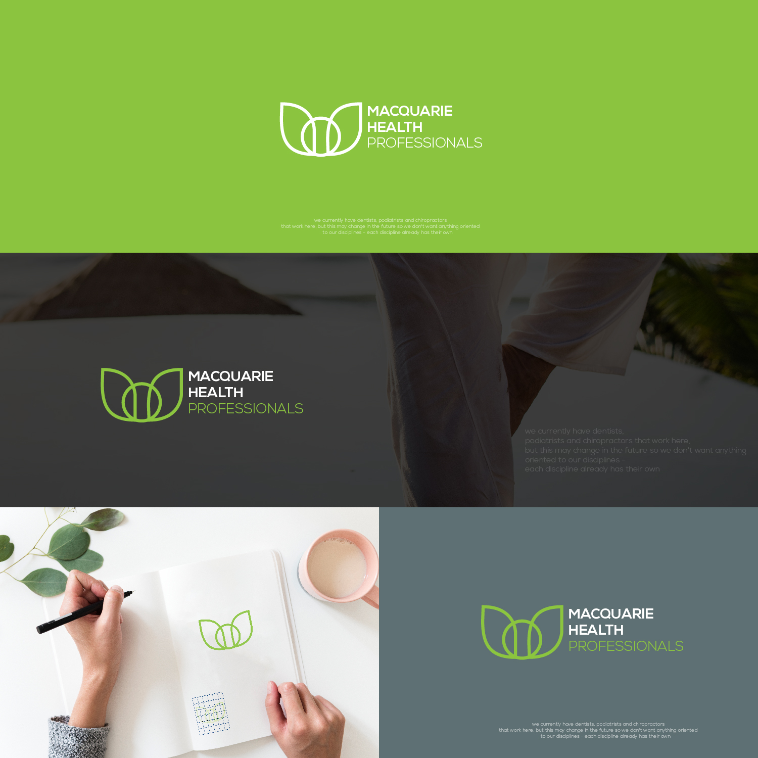 Logo Design by Ui Sohal for Macquarie Health Professionals | Design #20724469