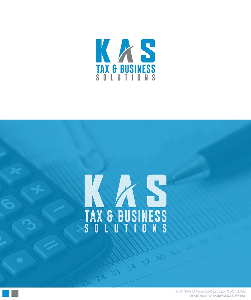 Logo Design by Asanka Ranjeewa for KAS Tax & Business Solutions | Design #20720489