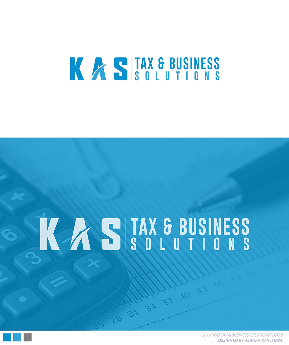 Logo Design by Asanka Ranjeewa for KAS Tax & Business Solutions | Design #20720545