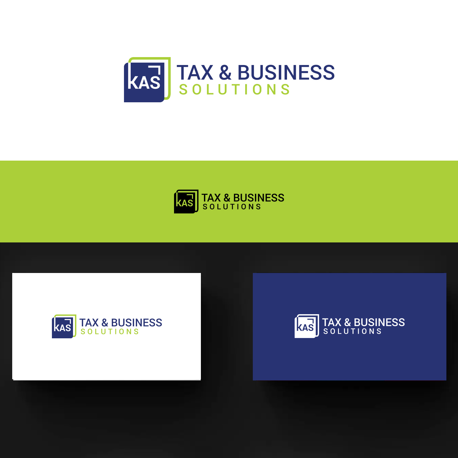 Logo Design by Maxo-Biz for KAS Tax & Business Solutions | Design #20711583