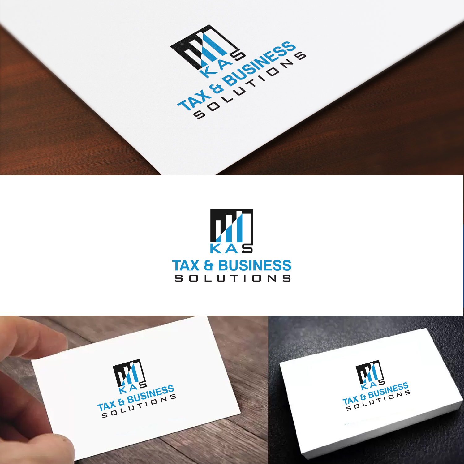 Logo Design by Maxo-Biz for KAS Tax & Business Solutions | Design #20711584