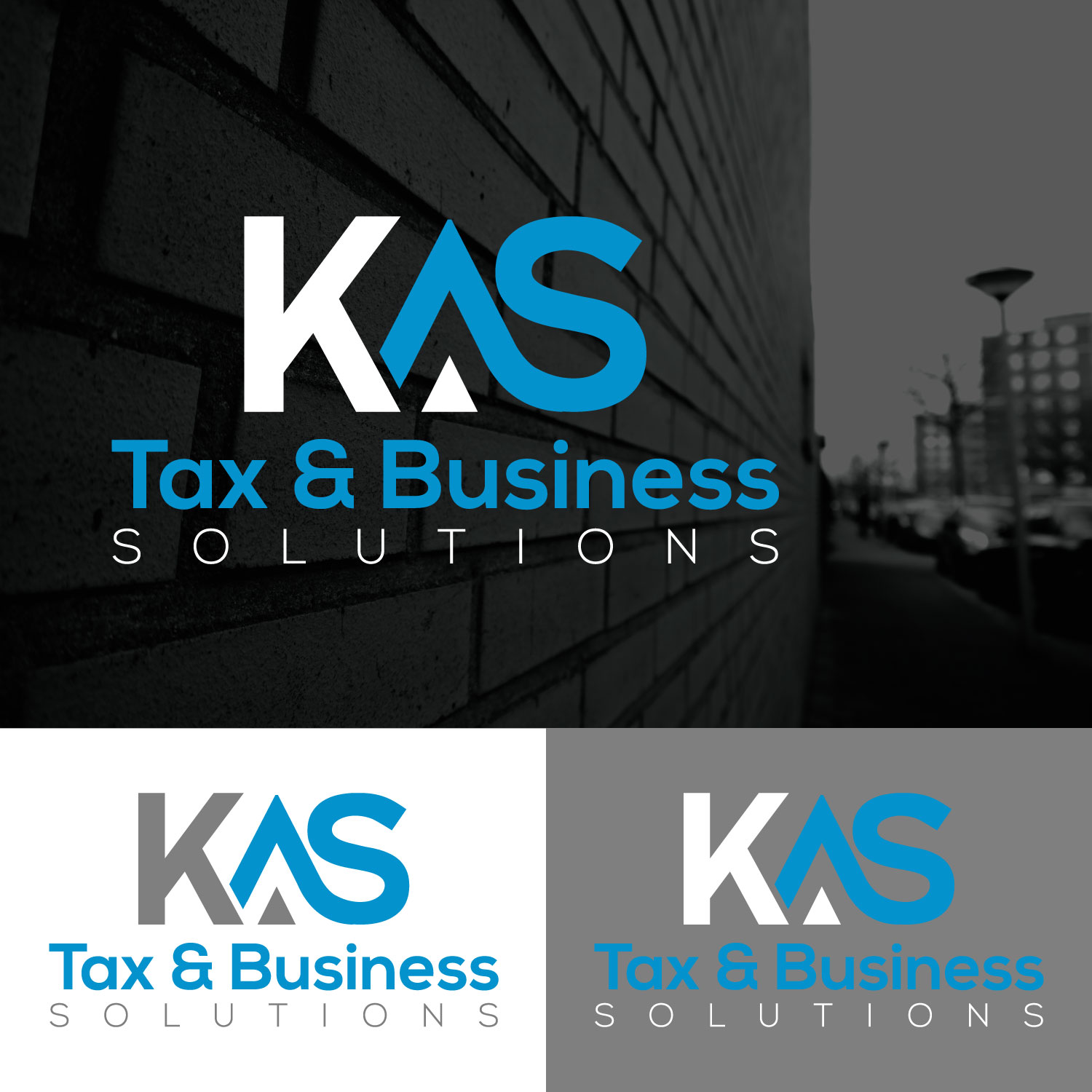 Logo Design by Tonmoyy for KAS Tax & Business Solutions | Design #20746075
