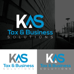 Logo Design by Tonmoyy for KAS Tax & Business Solutions | Design: #20746075