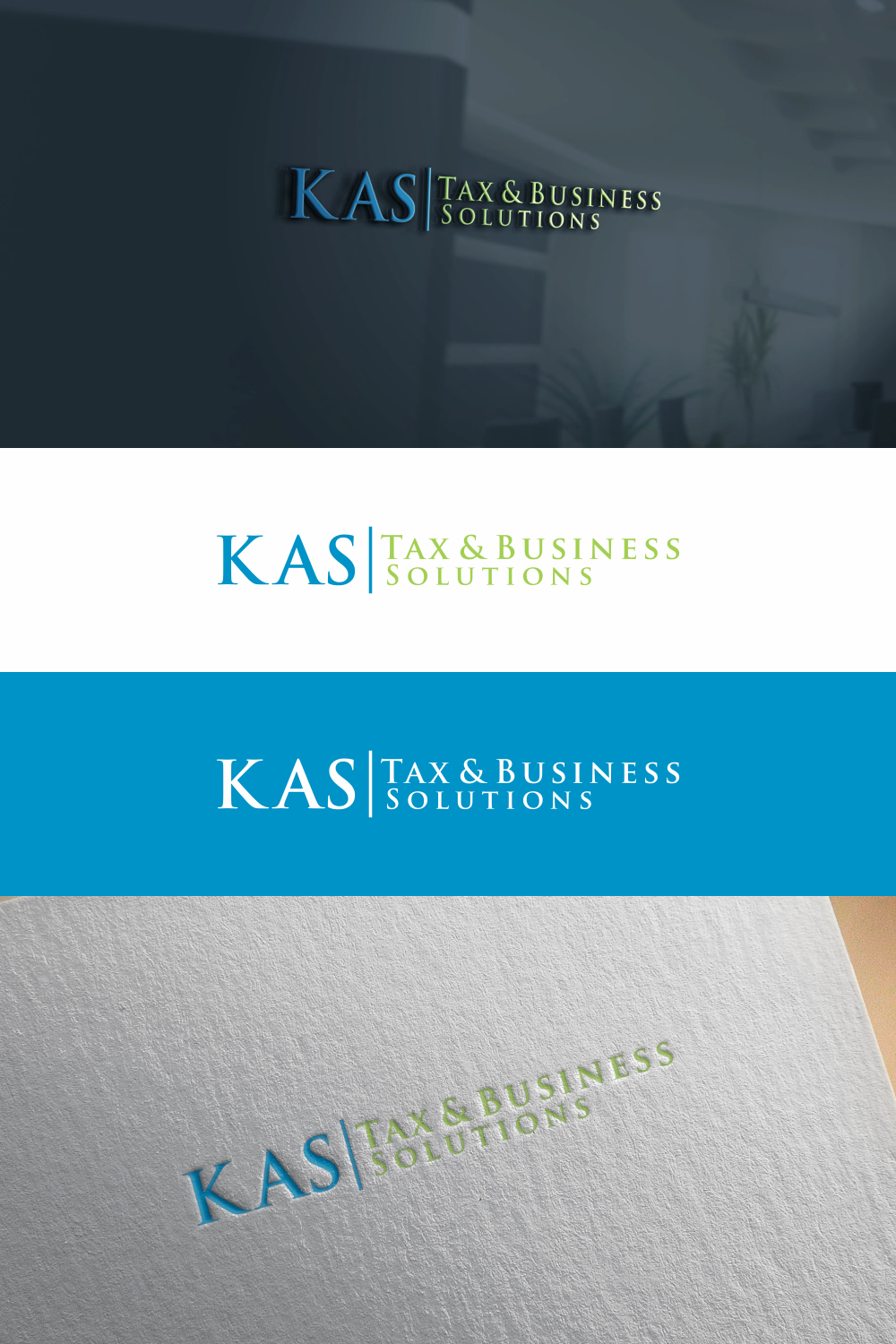 Logo Design by suthita 2 for KAS Tax & Business Solutions | Design #20725135