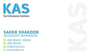 Logo Design by sumra 2 for KAS Tax & Business Solutions | Design: #20720828