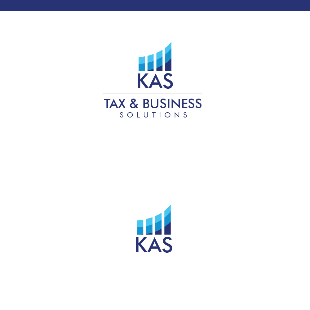 Logo Design by bright design for KAS Tax & Business Solutions | Design #20712430
