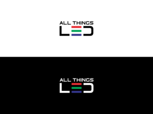 Diseño de Logo por Slant Line Media para All Things LED Mfg. | Diseño: #20732947
