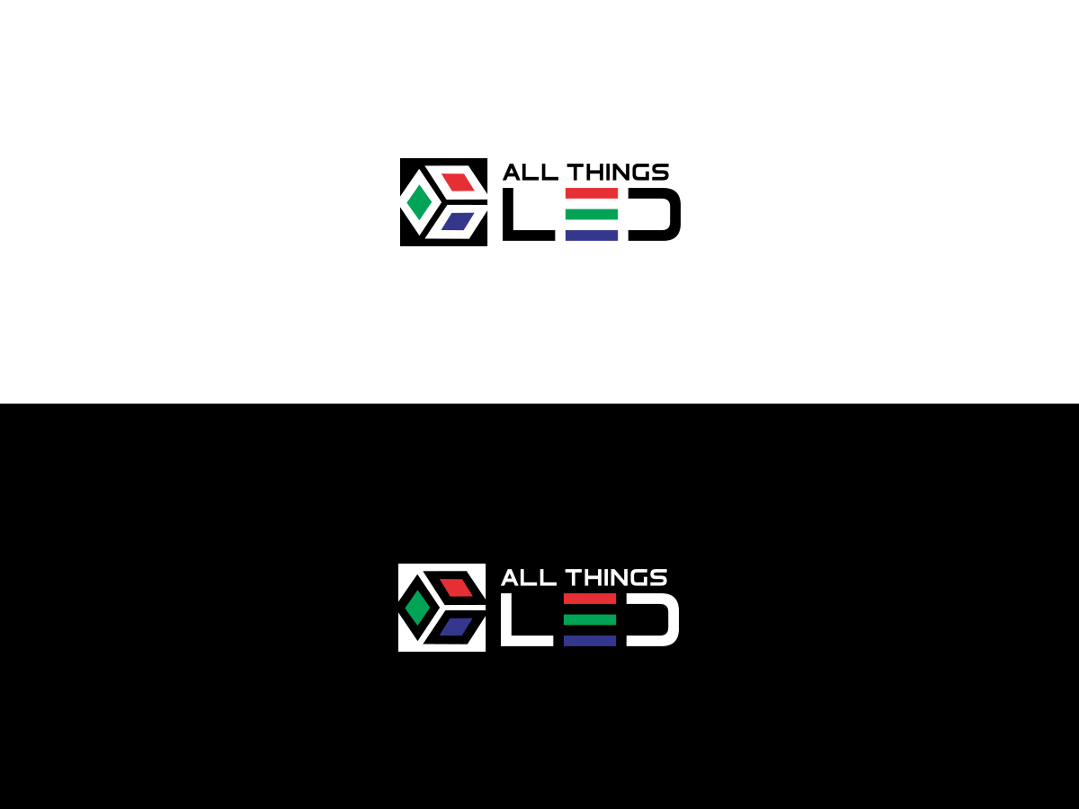 Logo-Design von Slant Line Media für All Things LED Mfg. | Design #20733159