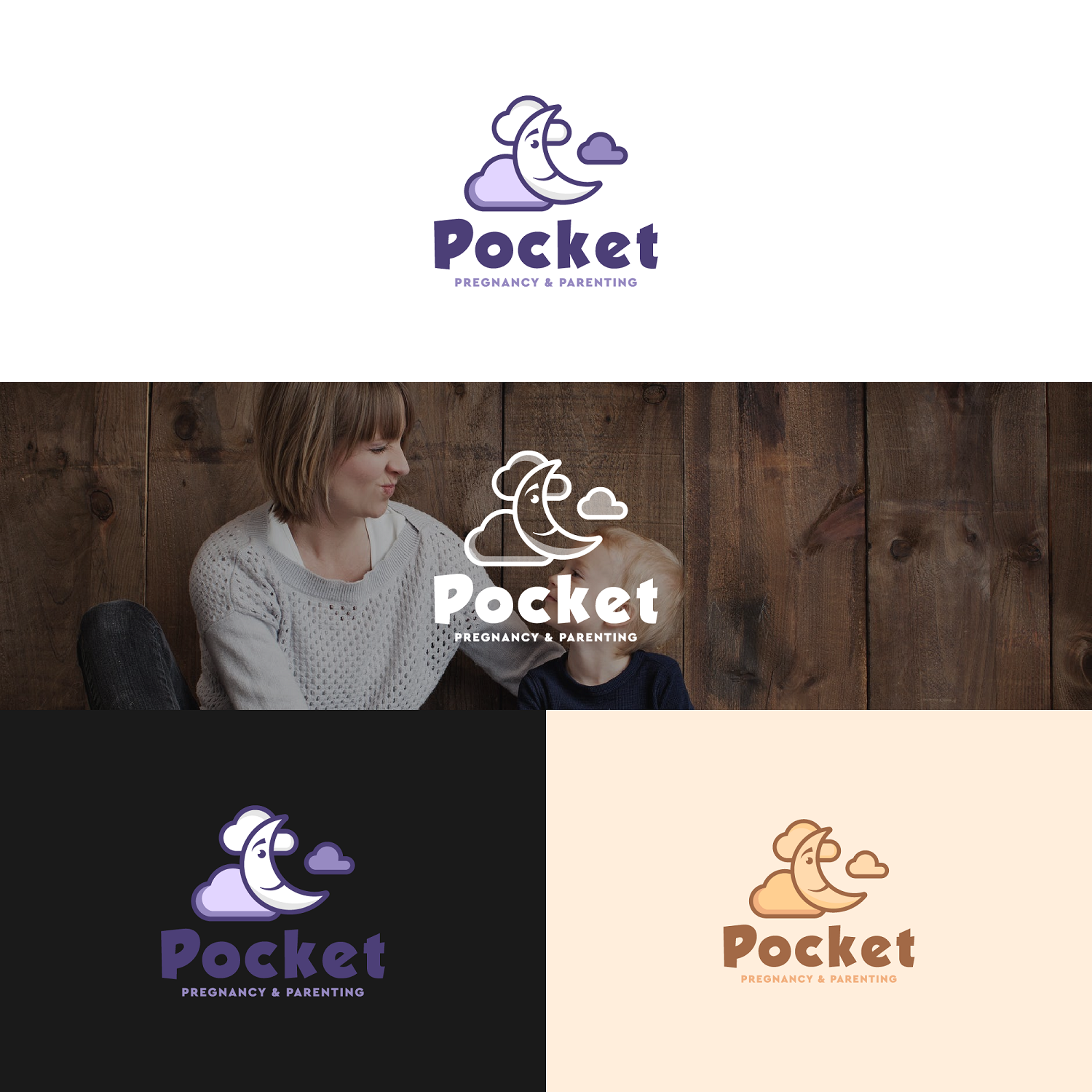 Design de Logo par zatsukiki pour Pocket Pregnancy & Parenting, LLC | Design #20729599