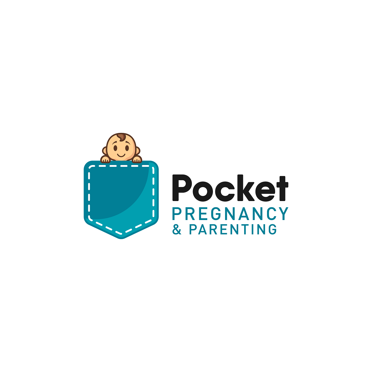 Logo Design by zatsukiki for Pocket Pregnancy & Parenting, LLC | Design #20850085