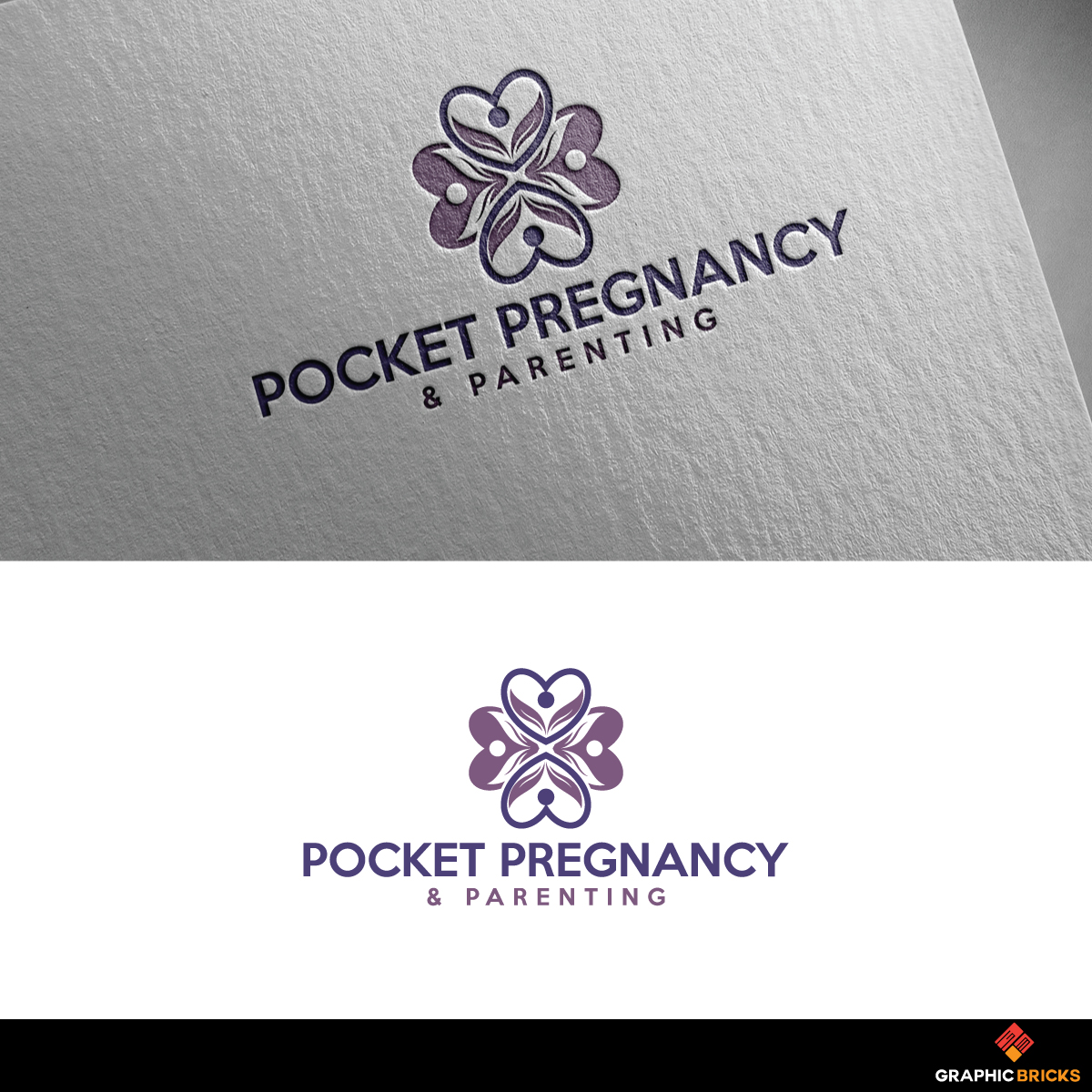 Logo Design by Graphic Bricks for Pocket Pregnancy & Parenting, LLC | Design #20762655