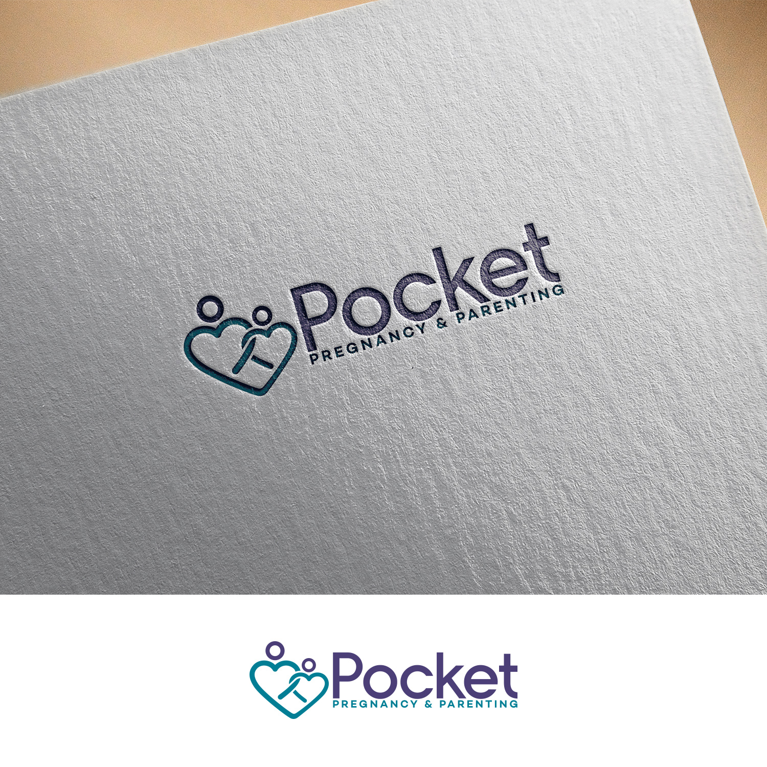 Design de Logo par DesignDUO pour Pocket Pregnancy & Parenting, LLC | Design #20793164
