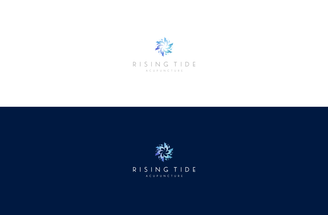 Logo Design by GLDesigns for Rising Tide Acupuncture | Design #20716653