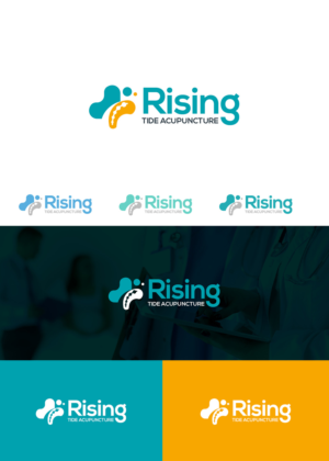Logo Design by Coneagles for Rising Tide Acupuncture | Design: #20742585