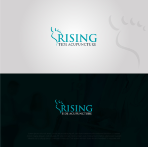 Logo Design by Coneagles for Rising Tide Acupuncture | Design: #20742690