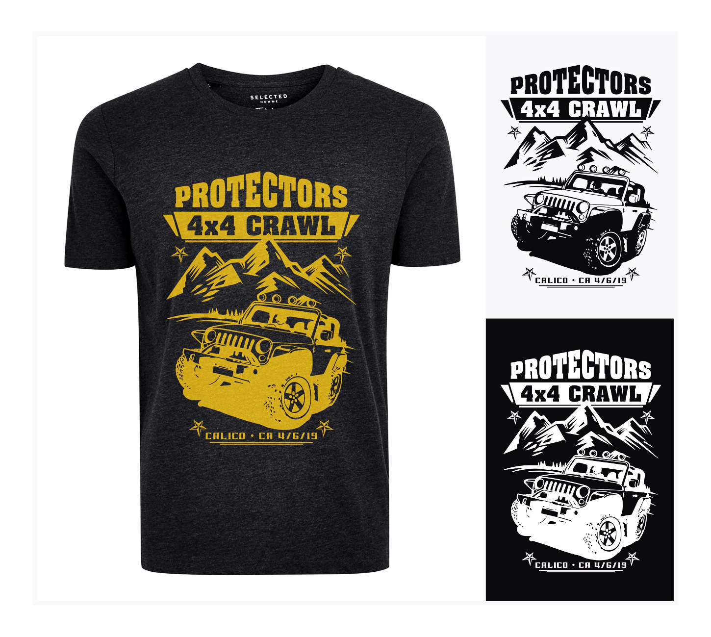 T-shirt Design by yayina for The Bakersfield Trailblazers | Design #20719475