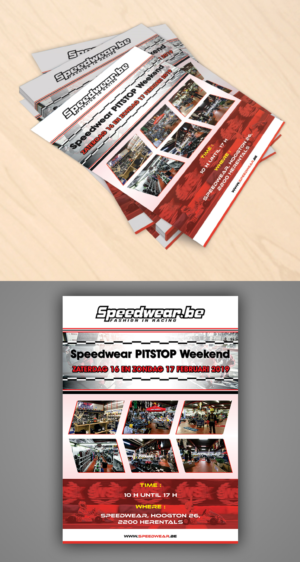 Flyer Design by ecorokerz for Speedwear - Eyckmans Group NV | Design #20720413