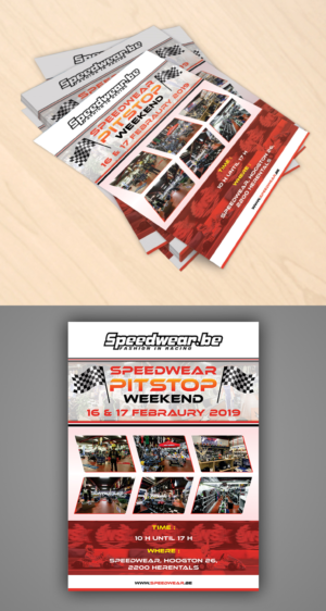 Design de Flyer par ecorokerz pour Speedwear - Eyckmans Group NV | Design : #20720415