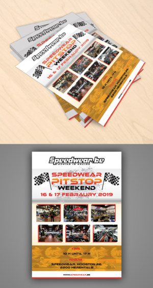 Speedwear Pitstop Weekend : OPENHOUSE | Flyer Design by ecorokerz