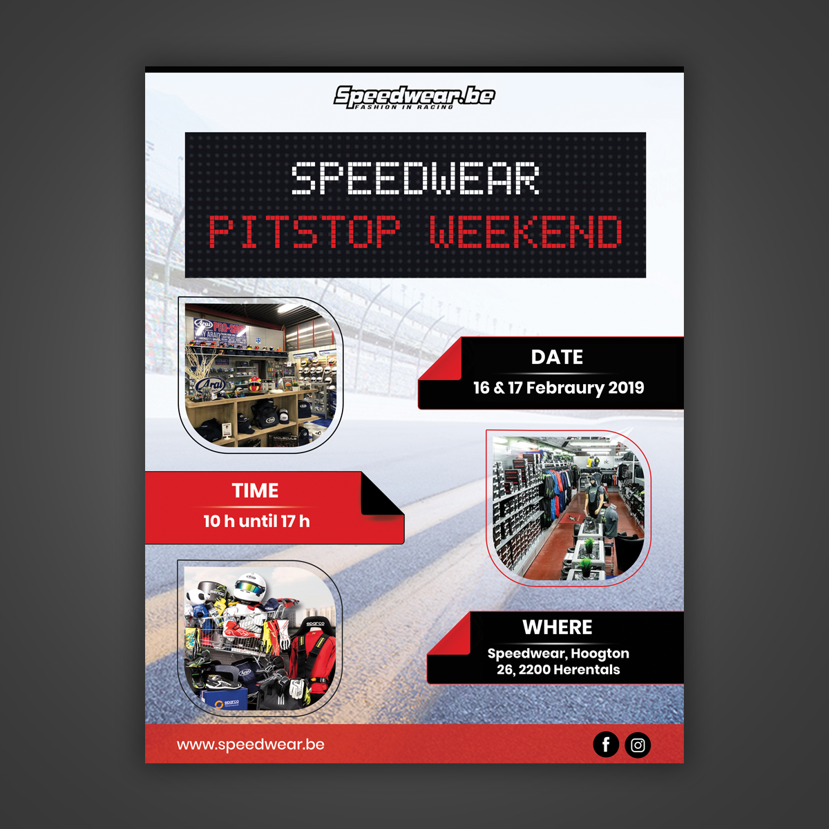 Flyer-Design von Pd Work für Speedwear - Eyckmans Group NV | Design #20719256