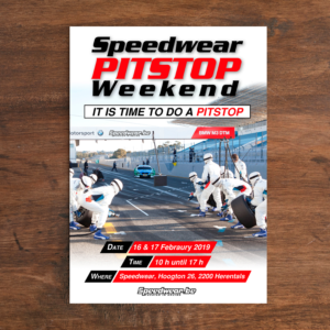 Speedwear Pitstop Weekend : OPENHOUSE | Diseño de Flyer por JanuXart