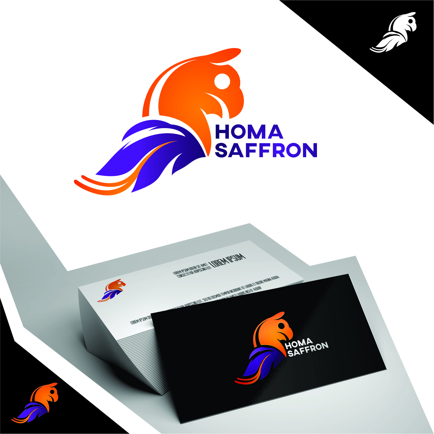 Logo Design by JucanBogdan for Homa Saffron | Design #20723045