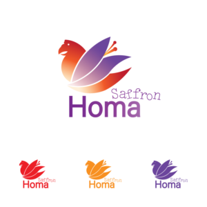 Logo Design by Dhyna Graphics for Homa Saffron | Design #20720163