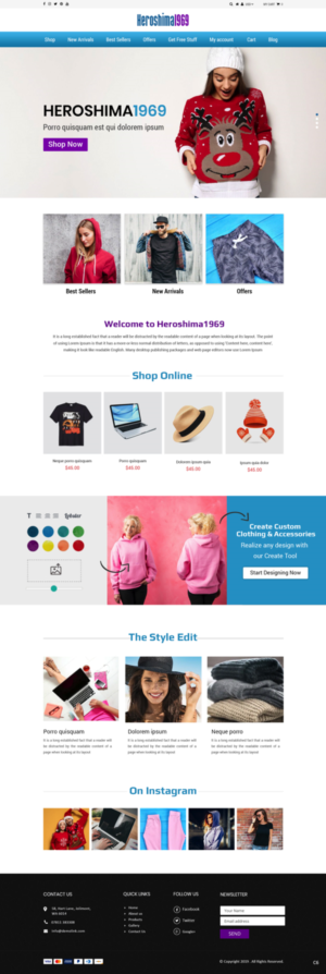 Web Design by pb for this project | Design: #20733677