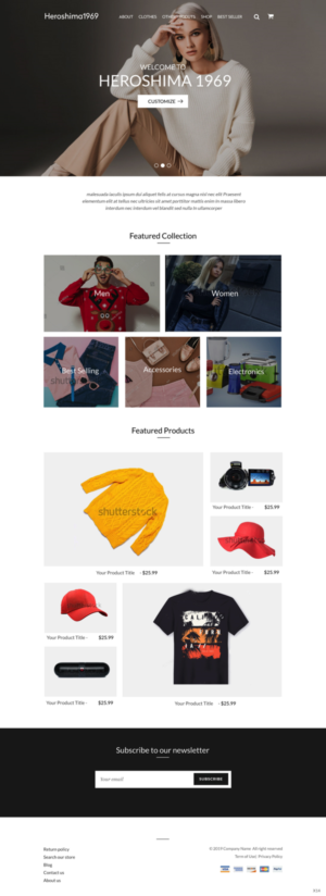 Web Design by pb for this project | Design: #20733684