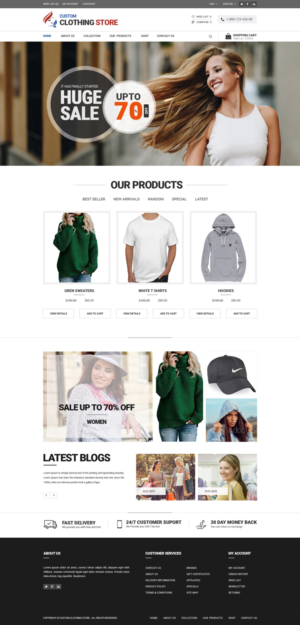 Web Design by Dream Logo Design for this project | Design #20724799