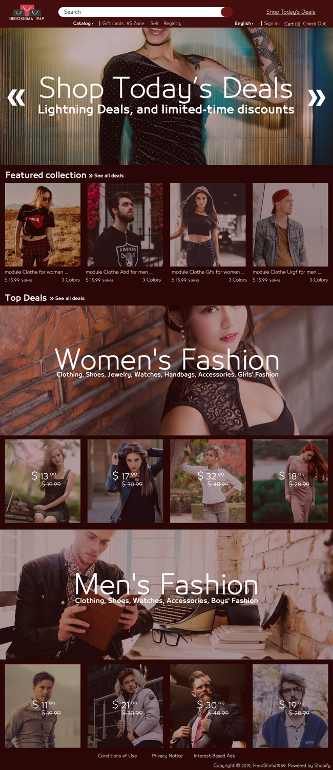 Web Design by Algérino for this project | Design #20760482