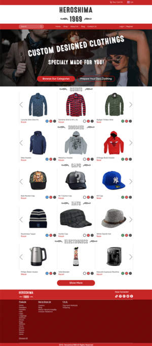 Web Design by James Burns for this project | Design: #20738374