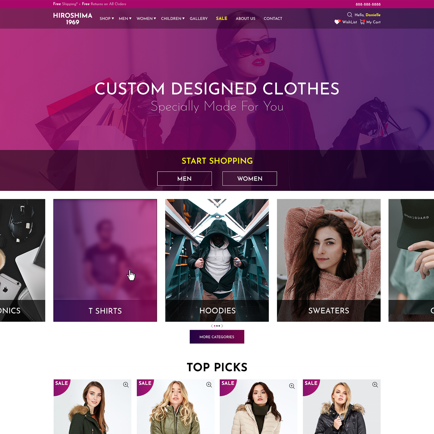 Diseño Web por James Burns para este proyecto | Diseño #20777933