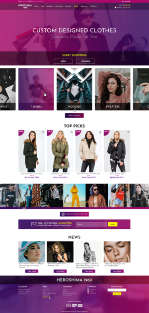 Web Design by James Burns for this project | Design: #20795312