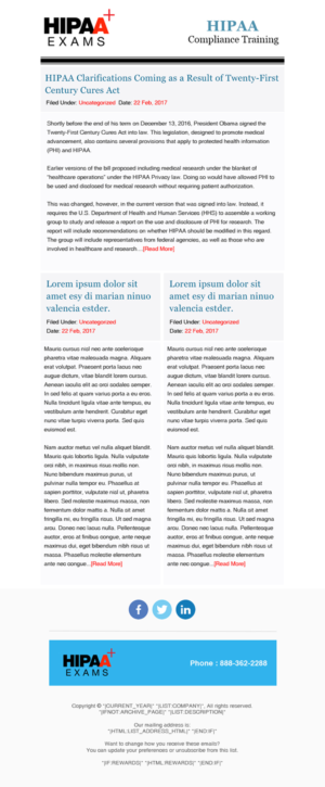 Email Marketing Design by Expert Designer