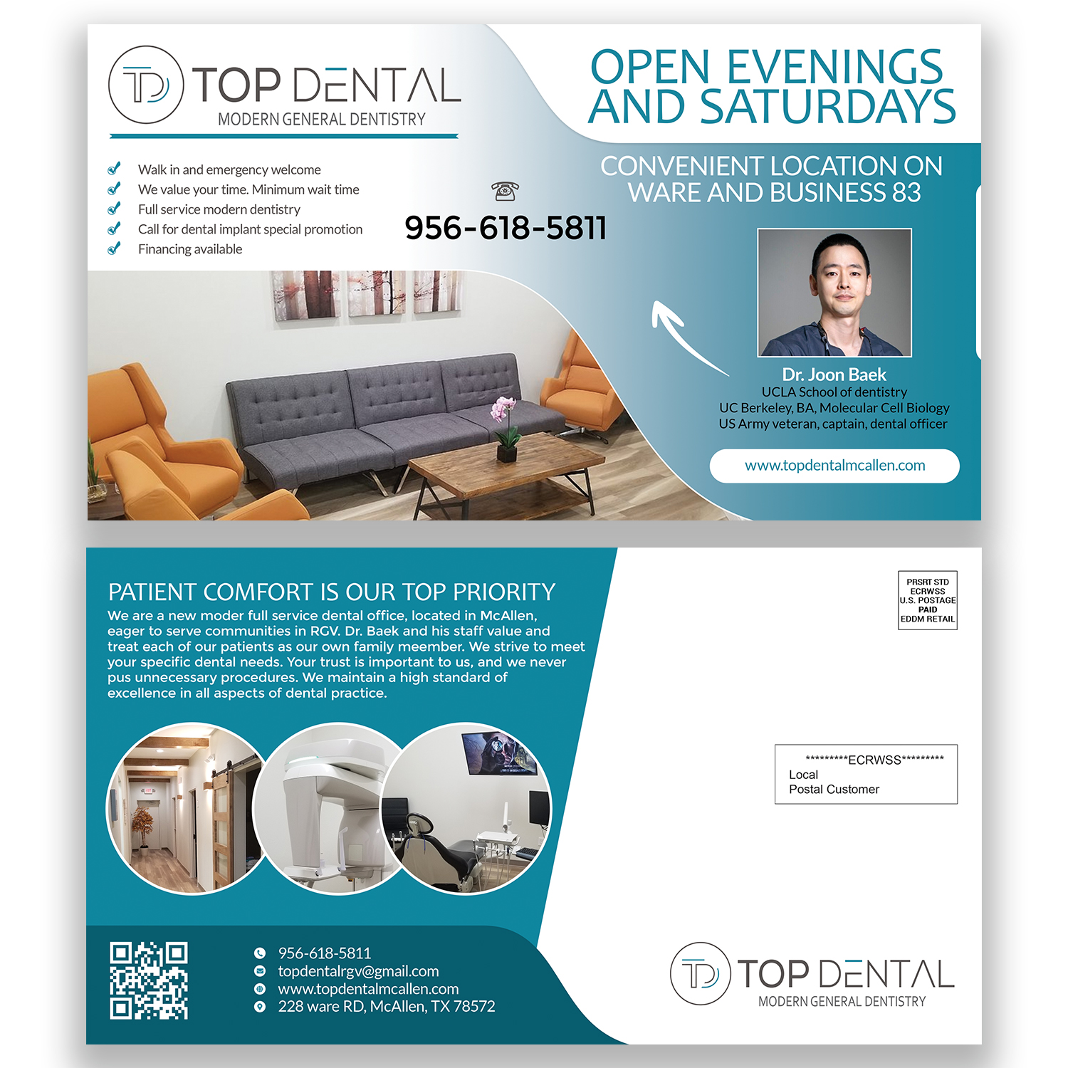 Postcard Design by Freelancer Eman for this project | Design #20753704