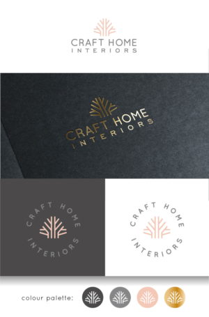 Craft House interiors  | Diseño de Logo por Birdcage