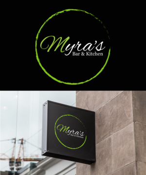 Myra's Bar & Kitchen | Logo-Design von adelvalle