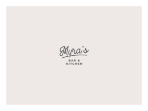 Myra's Bar & Kitchen | Logo-Design von mldtrvs