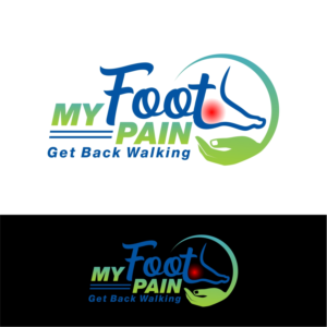 My Foot Pain | Logo Design by DesignLima