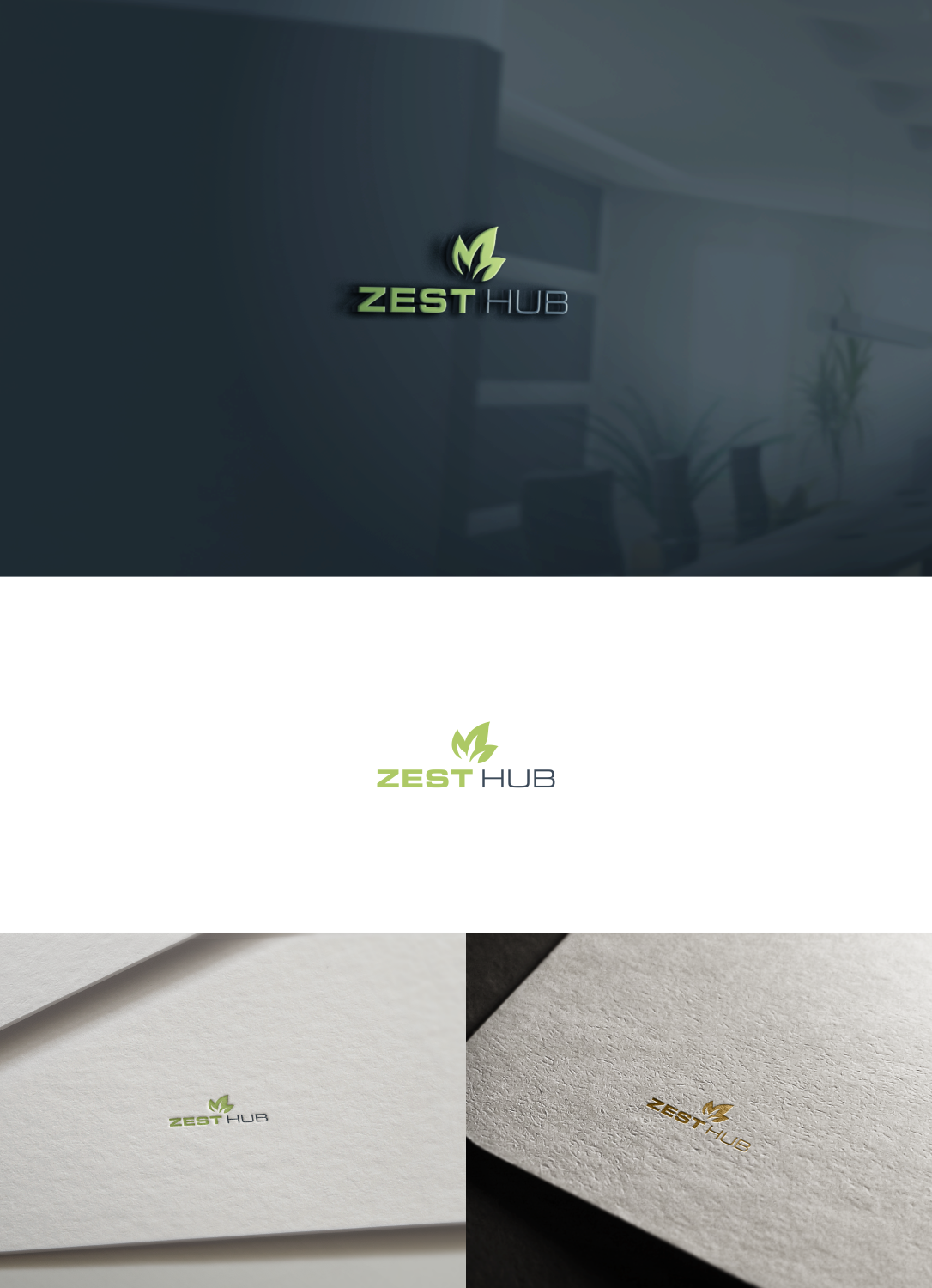 Logo Design by anggun diantorro 2 for Zest Hub | Design #20733378