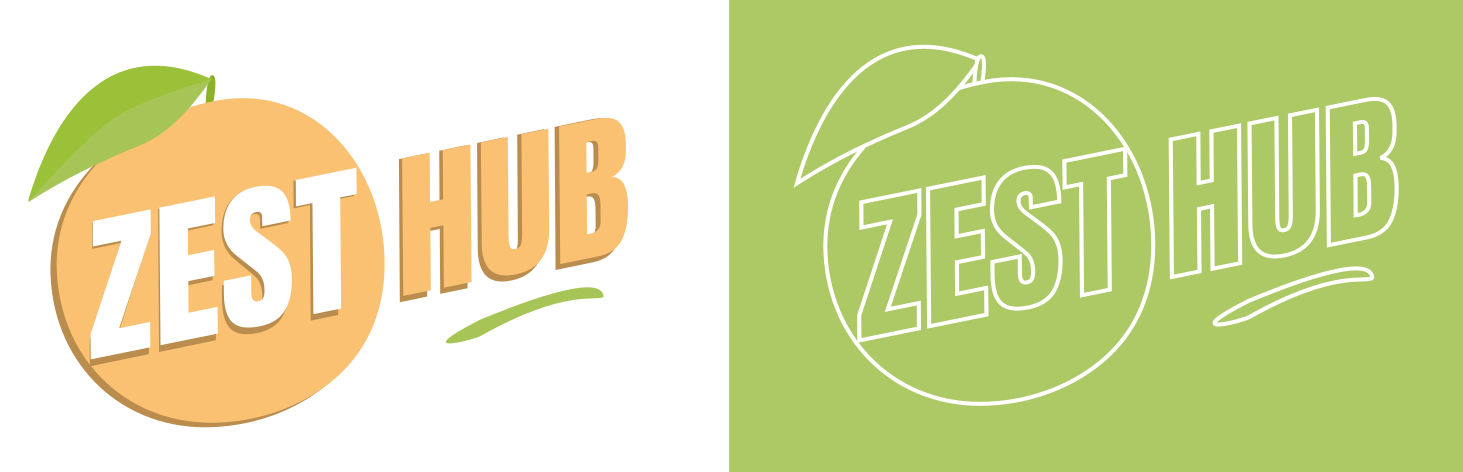 Logo Design by Yellow Digger Designs for Zest Hub | Design #20766660
