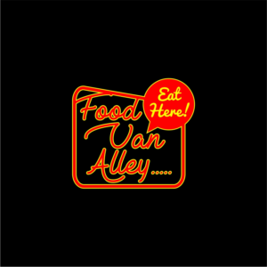 Food Van Alley. Eat Here! | Logo Design by DesignLima