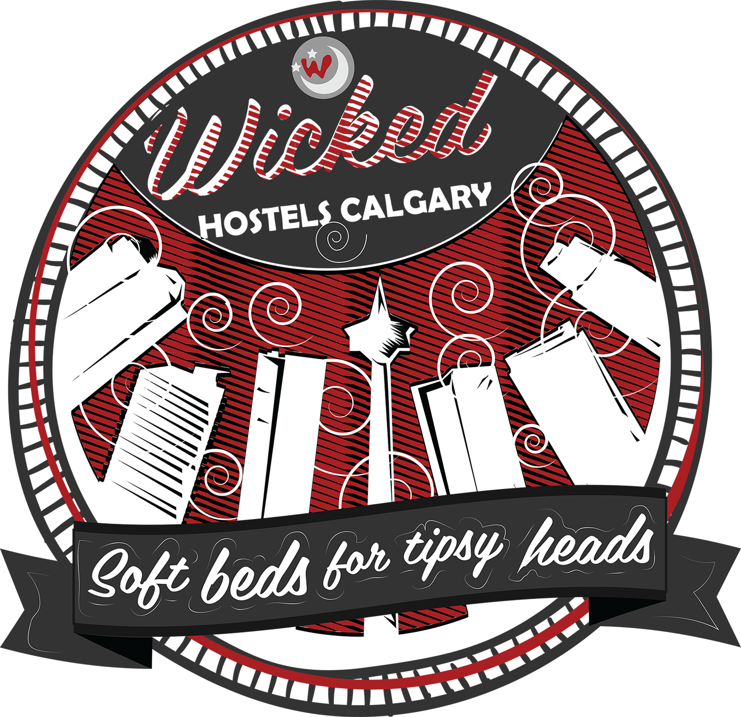 T-shirt Design by mudspit76 for Wicked Hostels | Design #20731391