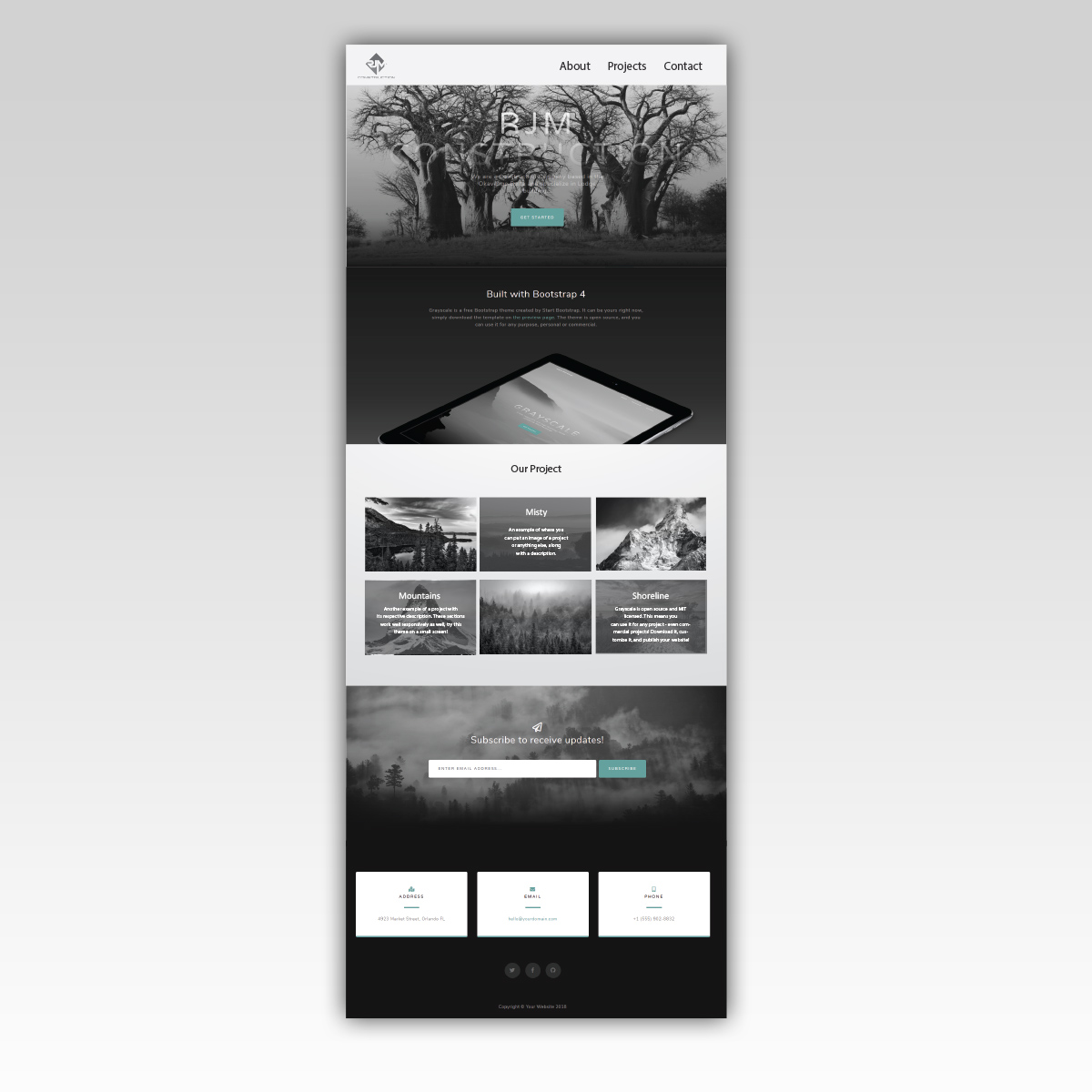 Diseño Web por Creative Jiniya para RJM Construction | Diseño #20821604