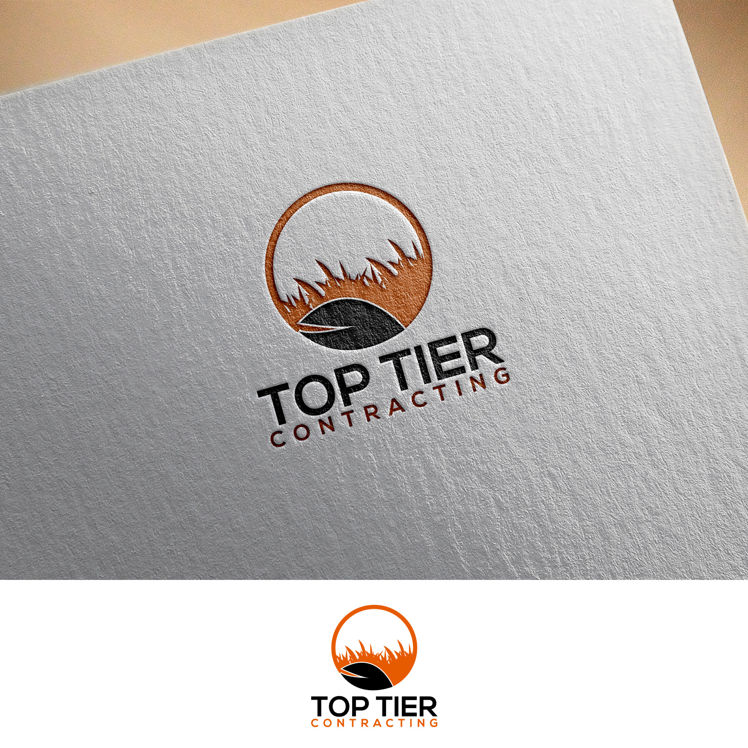 Logo Design by DesignDUO for Top Tier Contracting | Design #20755668