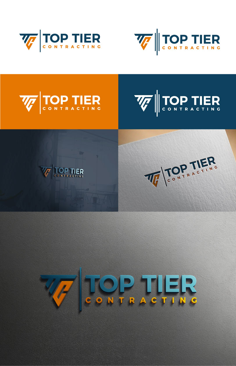 Logo-Design von Abraham cristy für Top Tier Contracting | Design: #20749245