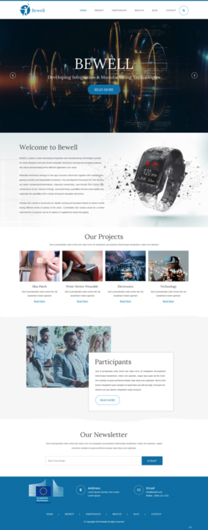 Wordpress Design by pb for VTT Finland | Design: #20733662