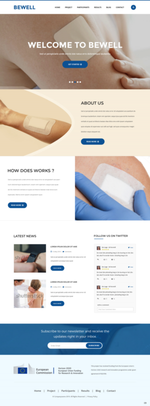 Wordpress Design by pb for VTT Finland | Design: #20733666