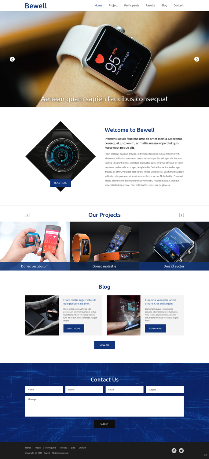 Wordpress Design by pb for VTT Finland | Design #20742330